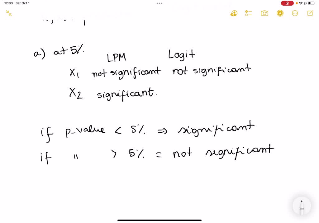 Solved Consider Binary Response Variable Y And Two Explanatory Variables X1 And X2 The 4527