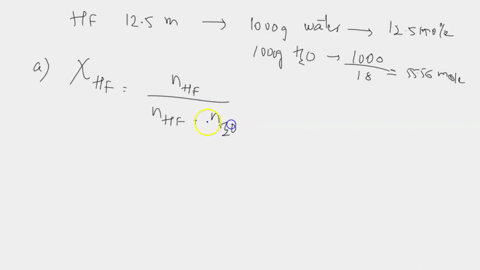 1-an-aqueous-solution-of-hydrofluoric-acid-is-125-molal-with-respect-to-hf-and-has-a-density-of-1070-gml-at-25oc-calculate-a-mole-fraction-of-hf-b-ww-of-hf-c-molarity-d-molality-29099
