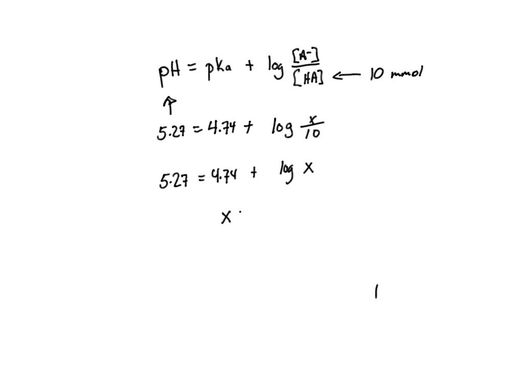 SOLVED: You need to produce a buffer solution that has a pH of 5.10 ...