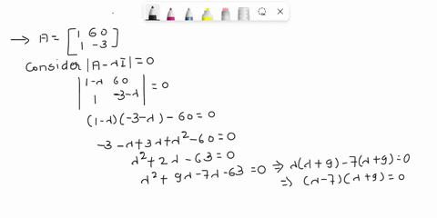find-the-eigenvalues-and-eigenvectors-0i-the-given-matrix-tne-eigenvalue-ware-simplify-your-answer-use-conma-separate-answers-a3-needed-tne-eigenvectors-iware-use-comna-t0-separate-vectors-a-30528