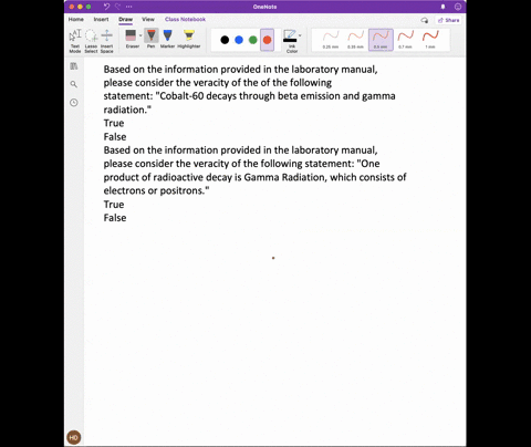 based-on-the-information-provided-in-the-laboratory-manual-please-consider-the-veracity-of-the-of-the-following-statement-cobalt-60-decays-through-beta-emission-and-gamma-radiation-true-fals-39597