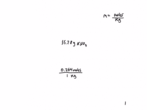 in-how-many-grams-of-water-should-3528-g-of-potassium-nitrate-kno3-be-dissolved-to-prepare-0264-m-solution-a-1322-g-b-1263-g-c-1622-g-d-1061-g-e-1461-g-25337