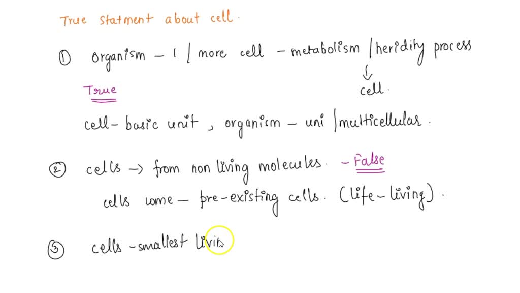 Which Of The Following Statements Is True About Memory Cells Identify the statements that are true of cells. (Select all that apply
