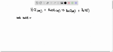 the-end-point-in-a-titration-of-a-5000-ml-sample-of-aqueous-hcl-was-reached-by-addition-of-3523-ml-of-0250-m-naoh-titrant-the-titration-reaction-is-hclaq-naohaq-naclaq-hzo-what-is-the-molari-91048