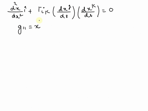 consider-a-3-d-curved-space-which-has-the-following-metric-ds2x2dx2dy2dz2-a-we-derived-geodesic-equations-for-a-general-metric-using-the-variational-principle-use-those-equations-to-obtain-d-20298