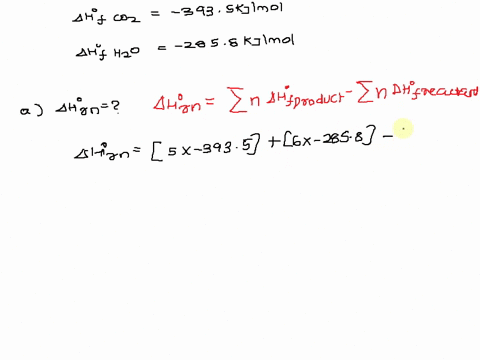 given-the-equation-shown-and-thermodynamic-data-in-the-table-answer-the-questions-below-csh12-i-802-g-7-5coz-g-6h2o-i-substance-csh12-i-1735-coz-g-3935-hzo-2858-ah-kjmol-at-298-k-a-calculate-46436