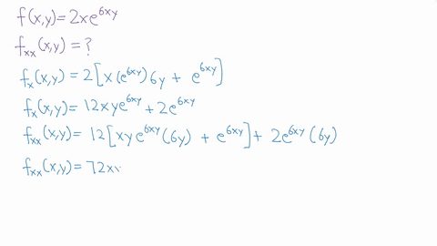 find-fxx-xy-fxyxy-fyxxy-and-fyyxy-for-the-function-f-fxy-zx-e-6xy-fxxxy-l-fxy-xy-fyxxy-fyy-xy-43315