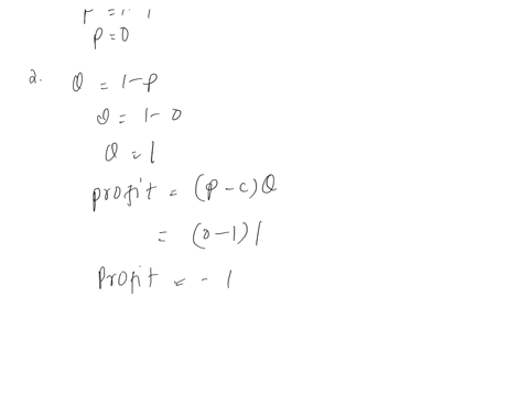 question-1a-monopolist-produces-a-good-with-constant-marginal-cost-equal-to-mathrmc-mathrmc1-assume-for-now-that-all-consumers-have-the-demand-dp1-p-the-population-is-of-size-1-a-suppose-that-the-mono