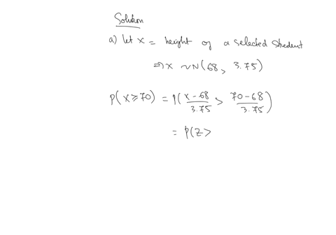 66-assume-the-population-of-heights-of-male-college-students-is-normally-distributed-with-a-mean-of-68-inches-and-a-standard-deviation-of-375-inches-a-random-sample-of-16-heights-is-obtained-55252