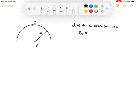 bullet-calculate-the-magnitude-and-direction-of-the-magnetic-field-at-point-p-due-to-the-current-in-35773