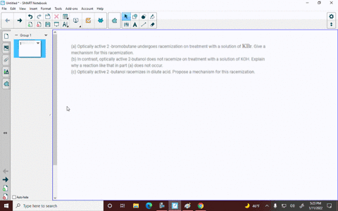 a-optically-active-2-bromobutane-undergoes-racemization-on-treatment-with-a-solution-of-mathrmkbr-gi-55502