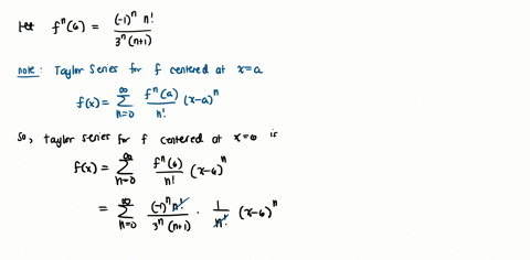 find-the-taylor-series-for-centered-at-6-if-fn6-yn-3n-1-what-is-the-radius-of-convergence-r-of-the-taylor-series-60348