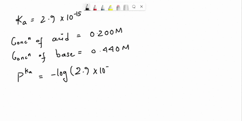 if-a-buffer-solution-is-0200-m-in-a-weak-acid-ka-29-10-5-and-0440-m-in-its-conjugate-base-what-is-the-ph-27941