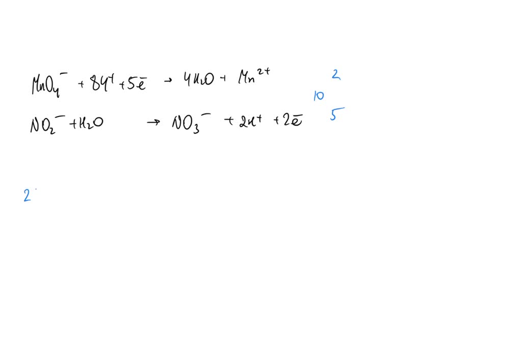 SOLVED KMnO4+KNO2+H2SO4>MnSO4+H2O+KNO3+K2SO4