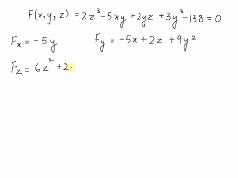 if-the-equation-fxyz-0-determines-z-as-a-differentiable-function-of-x-and-y-then-at-the-points-where-fz-not-equal-to-0-the-following-equations-are-true-azax-fxfz-and-azay-fyfz-use-these-equa-73233