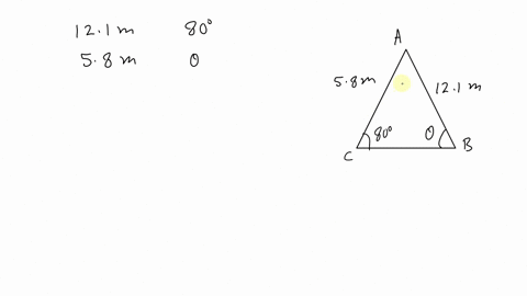 triangular-plot-of-land-is-enclosed-by-a-fence-one-side-of-the-fence-is-121-m-long-with-an-opposite-angle-of-809-an-adjacent-side-of-the-fence-is-58-m-long-with-an-opposite-angle-of-determin-85558