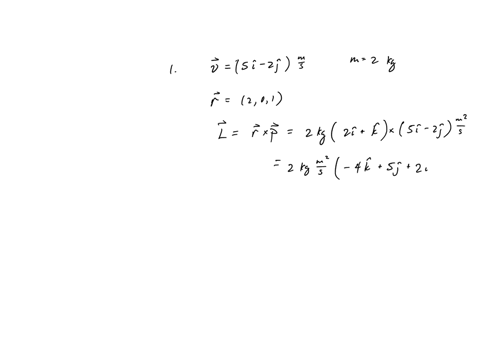 1-10-points-particle-of-mass-2-kg-is-traveling-with-a-constant-velocity-v-si-2j-ms-when-the-particle-is-at-the-position-xyz-201-what-is-its-angular-momentum-about-the-origin-in-unit-vector-n-03948