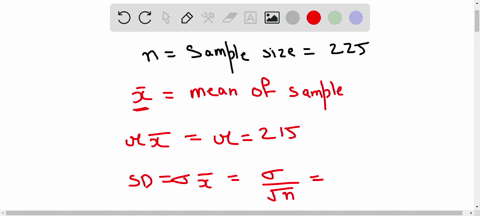 for-population-with-u-215-and-0-30what-is-the-probability-that-a-random-sample-of-size-225-will-have-sample-mean-x-bar-higher-than-2187-hint-find-r-bar-and-or-bar-_-then-use-the-normalcdf-fu-87146