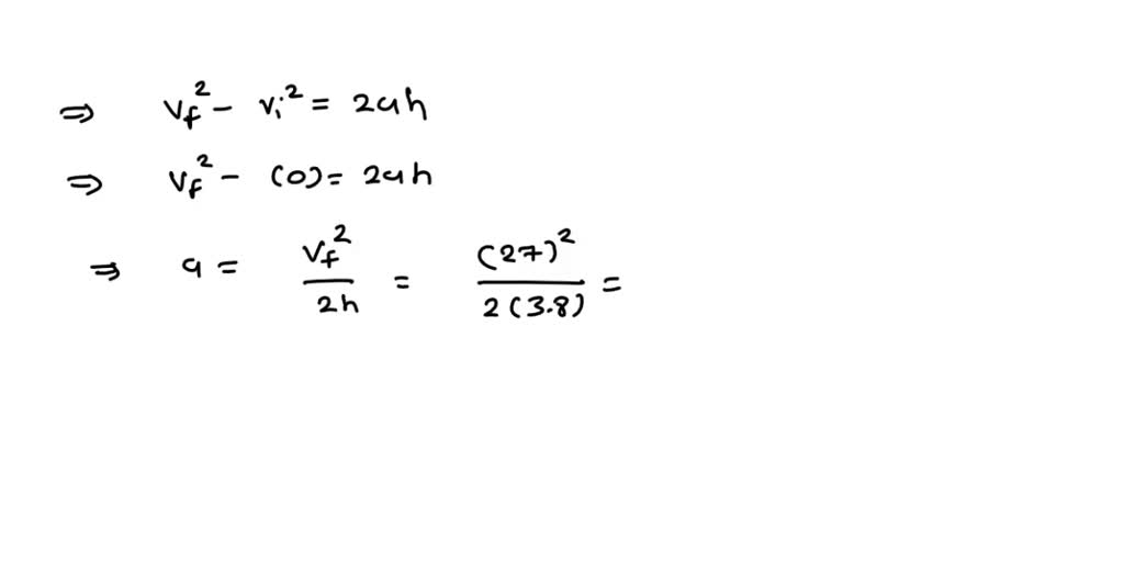 SOLVED A model rocket rises with constant acceleration to a height of