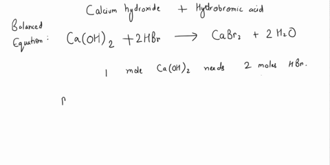 exactly-100-ml-of-a-solution-of-calcium-hydroxide-is-titrated-with-427-ml-of-a-05-m-solution-of-hydrobromic-acid-to-reach-the-equivalence-point-what-is-the-concentration-of-the-calcium-hydro-27723