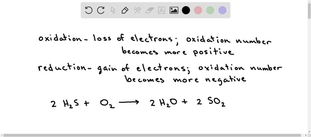 Solved Hydrogen Sulfide H2s Burns In The Presence Of Oxygen O2 To