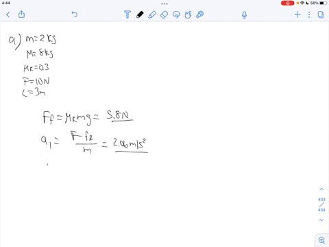 a-block-of-mass-m200-mathrmkg-rests-on-the-left-edge-of-a-block-of-larger-mass-m800-mathrmkg-the-coe-58421