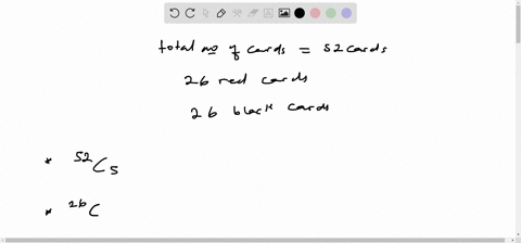 when-dealing-5-card-from-the-deck-what-is-the-probability-of-getting-3-black-cards-and-2-red-cards-60397
