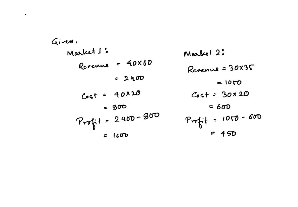Suppose A Monopolist Produces In A Market With Two Distinct Segments suppose-a-monopolist-produces-in-a-market-with-two-distinct-segments