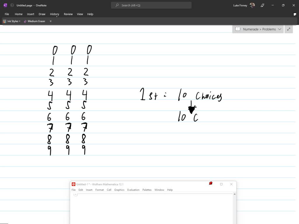 SOLVED How many possible combinations are there for a 3 digit lock (0