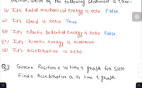 when-the-mass-on-spring-undergoing-shm-is-at-its-maximum-displacement-from-the-equilibrium-position-which-of-the-following-statements-true-its-total-mechanical-energy-is-zero-its-speed-is-ze-94208