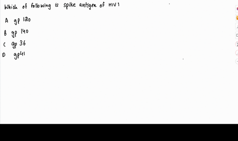 which-of-the-following-is-the-spike-antigen-of-hiv-i-agp-120-b-gp-140-c-gp-36-d-gp-41-74538