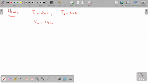 a-container-is-filled-to-the-brim-with-14-l-of-mercury-at-20c-as-the-temperature-of-the-container-an