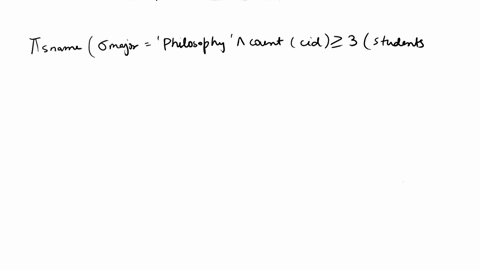 consider-the-relational-schema-below-studentssid-integer-sname-string-major-string-coursescid-integer-cname-string-hours-integer-enrollmentsid-integer-cid-integer-grade-real-write-a-relation-75652