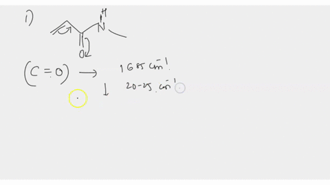 what-is-the-stretchlng-frequency-in-cm-i-of-the-following-carbonyl-1685-1655-question-33-what-stretching-frequencies-in-cm-are-present-in-the-structure-below-1760-and-1830-1745-82236