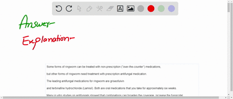 the-doctor-prescribes-an-antifungal-cream-for-sarahs-mother-to-apply-to-the-ringworm-sarahs-mother-asks-what-should-we-do-if-it-doesnt-go-away-can-all-forms-of-ringworm-be-treated-with-the-s-76007