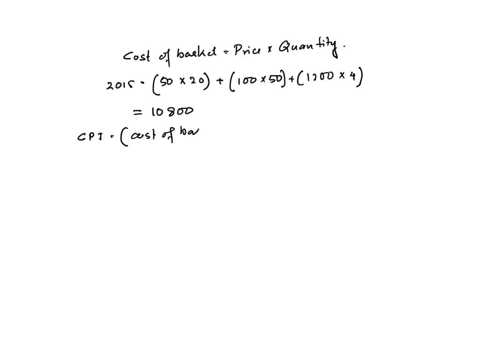 The following table shows a hypothetical situation for an economy that ...