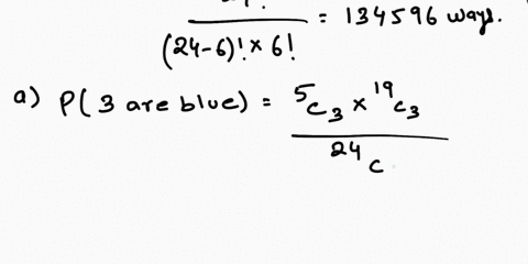 a-bag-contains-9-red-marbles-10-white-marbles-and-5-blue-marbles-if-6-are-drawn-at-random-what-is-the-probability-that-a-3-are-blue-b-the-same-number-of-each-colour-is-selected-c-none-will-b-53194