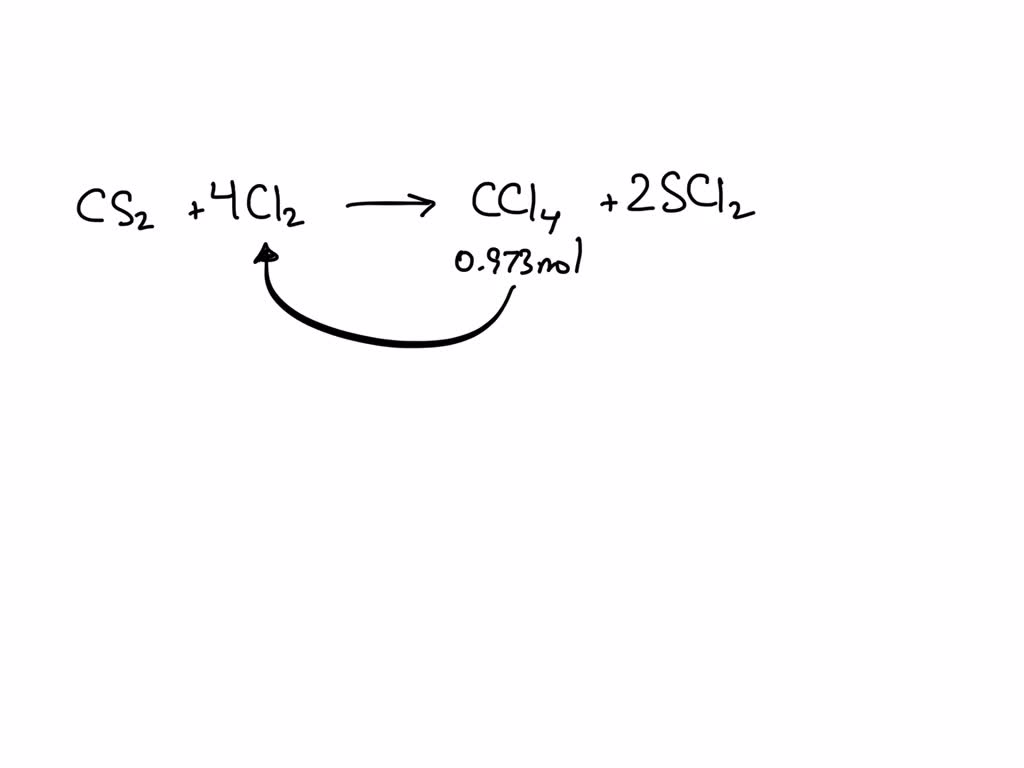 SOLVED According to the following reaction; how many grams of chlorine