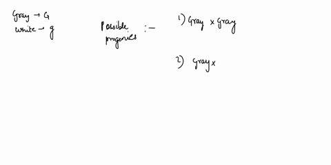 in-peas-gray-seed-color-is-dominant-to-white-in-the-following-experiments-parents-with-known-phenotypes-but-unknown-genotypes-produced-the-listed-progeny-parents-progeny-gray-white-82-78-118-26468