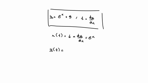 find-parametric-equations-for-the-rectangular-equation-y-ex-9-using-the-parameter-t-dydx-verify-that-at-t-1-the-point-on-the-graph-has-a-tangent-line-with-slope-1-95766
