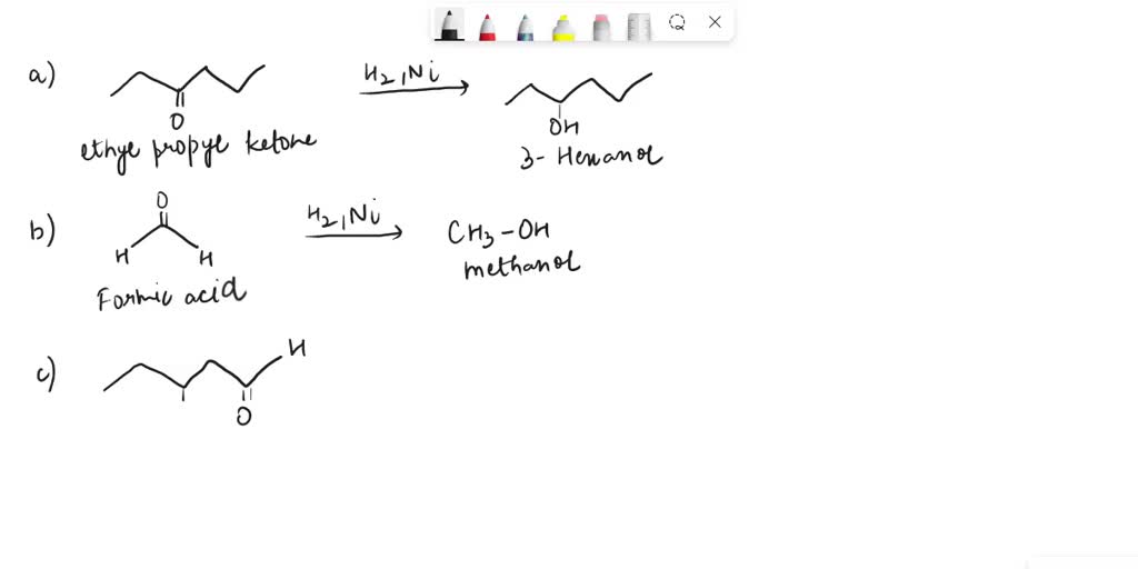 SOLVED: Draw the condensed structural formula for the product formed ...