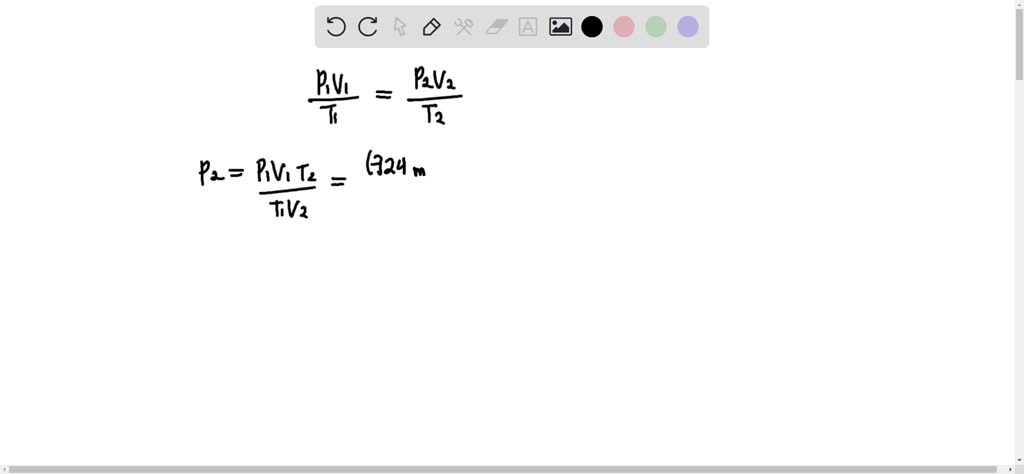 SOLVED: What is the final pressure (expressed in atm) of a 3.05 L ...