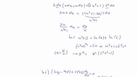 q1-a-show-that-the-following-equation-is-homogeneous-and-then-find-the-general-solution-dy-3y2x2-dx-2xy-b-solve-the-following-initial-value-problems-2xy-9x2-r224-0-y0-3-dy-2y-2-3-sin-t-y1-2-55358