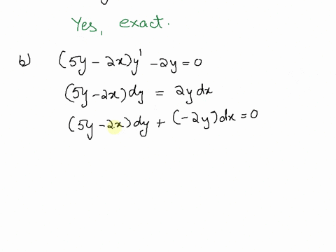point-are-the-following-differential-equations-exact-you-have-only-one-attemptl-submit-all-answers-at-the-same-time-choose-1-y-x-dy-y-3-dx-1-choose-5y-2xy-2y-0-c-choose-2ysinx-cosc-y-2y2ezy-94308