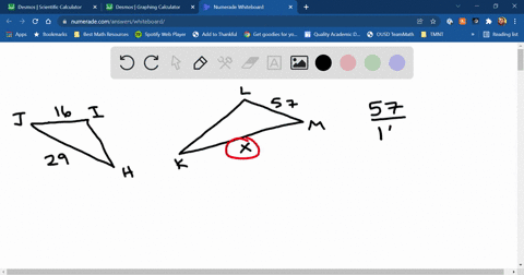 triangle-hij-is-similar-to-triangle-klm-find-the-measure-of-side-mk-round-your-answer-to-the-nearest-tenth-if-necessary-figures-are-not-drawn-to-scale-50623
