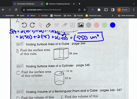 surface-area-and-volume-skiii-finding-surface-area-of-a-rectangular-prism-page-343-find-the-surface-area-of-5-cm-this-rectangular-prism-15-cm-10-cm-skill-finding-surface-area-of-cube-page-34-54726