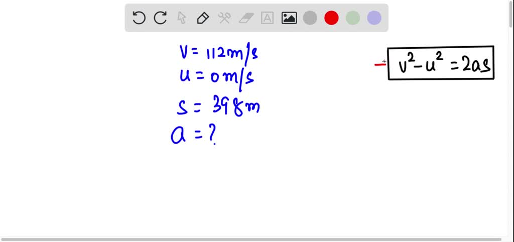 SOLVED: A dragster accelerates to a speed of 112 m/s over a distance of ...