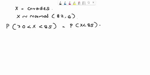 find-the-indicated-probability-for-the-normally-distributed-variable-a-professor-grades-final-exams-the-grades-are-normally-distributed-with-a-mean-score-of-82-and-a-standard-deviation-of-6-86018