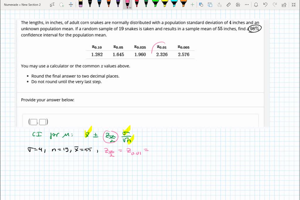 SOLVED 11) The lengths of adult female green anacondas are normally