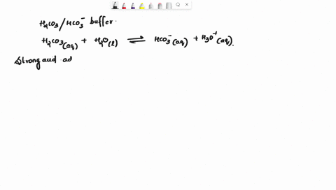 one-common-biological-buffer-is-the-carbonic-acid-h2co3-bicarbonate-hco3-buffer-which-of-the-following-statements-describes-what-happens-when-a-small-amount-of-a-strong-acid-is-added-to-the-65956